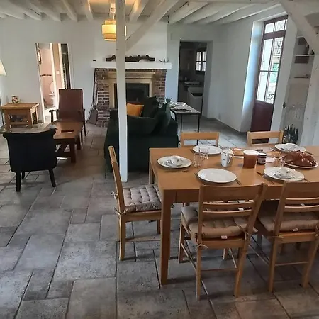 Escapade Rurale: Maison 10 Pers, Jardin, Feu Cheminee 펜션 *